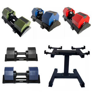 Desain baru diskon besar Set Dumbbell generasi bobot gratis 2 Dumbbell 2.5KG peningkatan 40KG 43KG berat dapat disesuaikan - Product Image 2