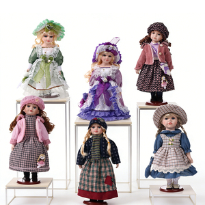 Bella <span class=keywords><strong>bambola</strong></span> carina ragazza <span class=keywords><strong>principessa</strong></span> 18 pollici con abito rosa a buon mercato fatto a mano 12 16 pollici bambole artigianali porcellane facce <span class=keywords><strong>bambola</strong></span> - Product Image 1