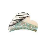 Barrette à cheveux en acétate de style français vintage pour femmes, design de panneau personnalisable, barrette à cheveux en acétate de haute qualité