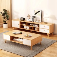 Mueble de TV Moderno y Minimalista para Sala de Estar, Dormitorio o Almacenamiento, de Piso a Techo, Simple y de Alta Gama