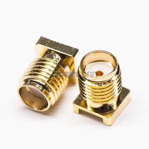 Высокопроизводительный разъем <span class=keywords><strong>SMA</strong></span>, гнездовой прямой <span class=keywords><strong>SMA</strong></span> RF коаксиальный разъем SMT для крепления на печатной плате - Product Image 5
