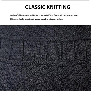 2025 공장 직접 니트 스카프 사용자 정의 벌크 키즈 남성 겨울 비니 워머 세트 4 조각 장갑 모자와 목 여성용 - Product Image 5