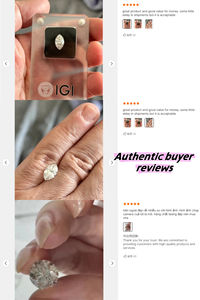 Großhandel Echte Kleine Laborgezüchtete Melee-Diamanten in loser Schüttung 2-3 mm 0,05-0,1 Karat DE VS VVS1 Runder Schliff HPHT Laborgezüchteter Diamant - Product Image 6