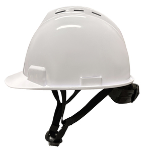 Casque de sécurité industriel ventilé en HDPE GUARDEVER, réglable, pour la protection de la tête lors du travail - Product Image 3