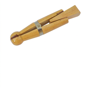 Professional Wooden Ring <b>Clamp</b> with Large Head for Jewelry Setting Polishing Engraving and Repair Work|GS1341 - Product Image 1