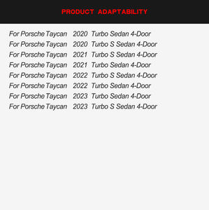 Jupes latérales en fibre de carbone pour <span class=keywords><strong>Porsche</strong></span> <span class=keywords><strong>Taycan</strong></span> 9J1 Turbo/Turbo <span class=keywords><strong>S</strong></span> 2019-2023 - Product Image 6
