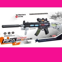 Pistolet spatial jouet électrique KK 71CM MP5, meilleur jouet de pistolet lumineux; jouet de pistolet vibrant à piles avec son lumineux; MEILLEUR jouet de tir
