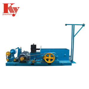 <span class=keywords><strong>Macchina</strong></span> Pneumatica per la Trafilatura di Filo Metallico per Graffette e Chiodi con Funzione di Appiattimento - Product Image 1