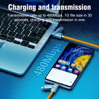 Kabel USB pengisian daya cepat, kabel silikon Laptop Tipe C ke C, kabel pengisian daya USB 4-in-1 PD 120W untuk penggunaan Printer