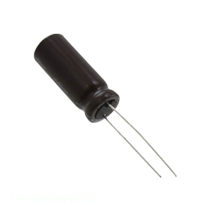 Distribuidor Autorizado UPJ1J151MPD1TD Condensador de Aluminio de 150 uF, 20%, 63V, Tipo RADIAL TH - Product Image 1