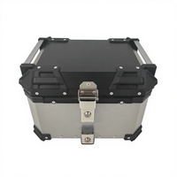 Chasing Factory35L Coffres arrière de moto en aluminium étanches pour l'extérieur, coffre arrière de haute qualité pour motos