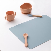 Napperon en silicone, 1 pièce, pour table, tapis pour alimentation de bébé, neuf produit 2022