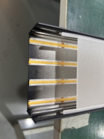 Lampe suspendue moderne personnalisée en profilé d'aluminium circulaire linéaire à LED incurvée 4000k à intensité variable Plafonnier circulaire
