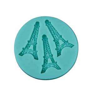 3-cavity Eiffel Tower design <b>silicone</b> pastry equipment cake baking <b>tool</b> - Product Image 1