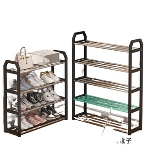 Zapatero de Acero Inoxidable Multicapa, Independiente, Ahorra Espacio, Fácil de Montar, para Sala de Estar y Dormitorio - Product Image 5