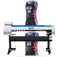 Imprimante à sublimation 2021 pour transfert thermique, imprimante à sublimation haute vitesse 1,8 m, imprimante jet d'encre
