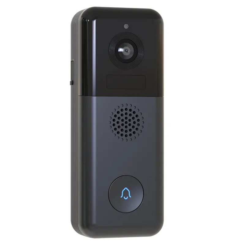 Newest 10000mA battery 2k wifi video doorbell with chime IP65 waterproof alexa and google doorbell camera