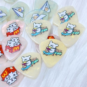 Púas para <span class=keywords><strong>Guitarra</strong></span> Acústica, Eléctrica y Bajo, Edición Limitada Line Dog, Impresión a Doble Cara, Grosor de 20 mm - Product Image 2