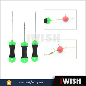 Kit d'aiguilles de perçage en acier, <span class=keywords><strong>Pack</strong></span> de 3 pièces, équipement de pêche, carpe, perceuse à carpe - Product Image 3