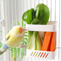 Panier de rangement en peau de tigre et pivoine pour mangeoire à oiseaux, suspendu pour fruits/légumes, fournitures de qualité pour oiseaux