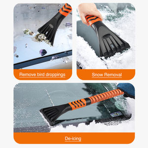 Pelle à neige pliable robuste, détachable et compatible avec les chariots, pour l'élimination professionnelle de la neige en hiver - Product Image 5