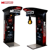 Offre Spéciale Marwey Plusieurs Styles Indoor Sport Arcade Kick Boxing Punch Machine Jeux à pièces Machine de boxe Prix