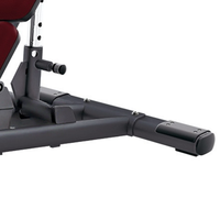Banc de musculation réglable multifonctionnel inclinable, déclinable et plat pour la maison, la salle de sport et l'usage commercial