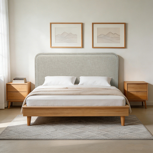Minimalist Upholstered Headboard Compressed Packing Tool Free Modular <strong>Space</strong> <strong>Saver</strong> - Product Image 5
