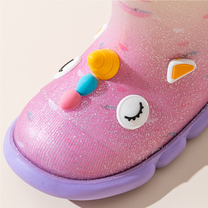 <span class=keywords><strong>Botas</strong></span> <span class=keywords><strong>de</strong></span> lluvia impermeables <span class=keywords><strong>de</strong></span> suela blanda <span class=keywords><strong>de</strong></span> unicornio <span class=keywords><strong>de</strong></span> dibujos animados para niños zapatos <span class=keywords><strong>de</strong></span> <span class=keywords><strong>agua</strong></span> al aire libre para niñas - Product Image 2