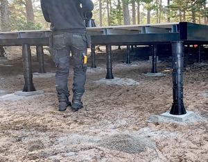 แผ่นรองแบบถอดได้ชุบสังกะสีแบบจุ่มร้อนอุปกรณ์สนามเทนนิสแผ่นรองเคลื่อนที่โครงสร้าง - Product Image 4