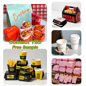 Dùng một lần takeout thực phẩm hộp Takeaway Trung Quốc gạo mì thực phẩm Hộp lấy đi mì bao bì cho mì hộp giấy - Product Image 5