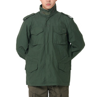Herbst Winter Olivgrüne M65 Jacke N/C5050 Einfarbige Parka