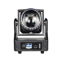 Projecteur LED Caleidoscope à Effet Wash, Lumière de Scène Mobile avec Contrôle DMX512 et Vocal pour Discothèque, Club et Fêtes