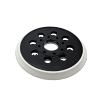 Plaque de ponçage Velcro 5 pouces 125 mm 8 trous compatible GEX 125-1 AE, PEX 220 A, PEX 220 AE pour peinture automobile, bois et métal