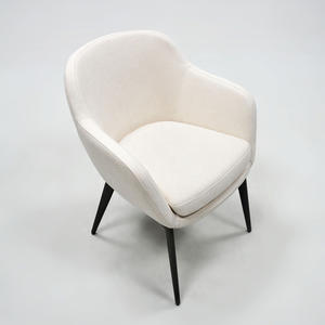 Fauteuil de salon en cuir moderne et minimaliste de luxe léger, chaise de loisirs individuelle pour restaurants, salons, chambres, hôtels, balcons - Product Image 3