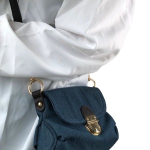 Bolso Bandolera de Mezclilla para Mujer, Personalizado de Fábrica, Alta Calidad, Portátil, Impermeable IP56, con Cierre de Cremallera, Cadenas, Estilo Vintage de Diseñador - Product Image 4