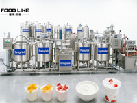Petite machine de pasteurisation pour la fabrication de lait, yaourt, bière, jus, fromage et miel