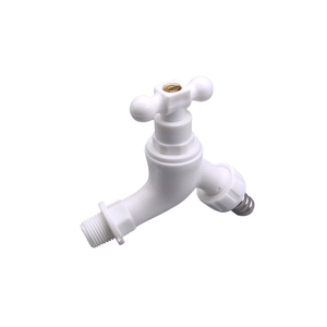 2026 Anti-aging Single T-shaped Handle <b>Wall</b> Mounted Plastic Faucet Bibcock with Nozzle - Product Image 1