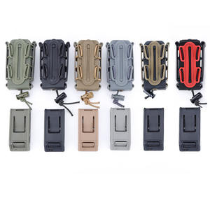Tactical 9Mm Mag Drager <span class=keywords><strong>Holster</strong></span> Soft Shell Taille Tas Molle Clip Magazine Pouch Houder Voor Schieten Jacht - Product Image 4