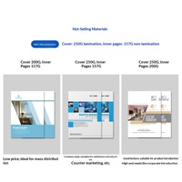 Impression de brochures d'entreprise, livrets promotionnels agrafés, catalogues couleur imprimés offset sur papier cuivré double-adhésif