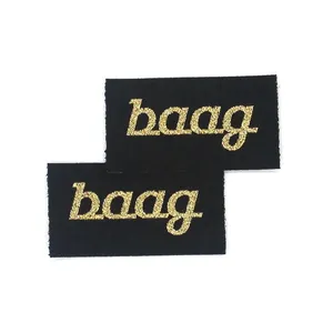 China high quality woven shirt tags label manufacturers