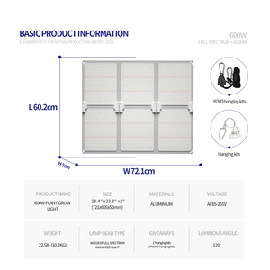 Luz LED para <span class=keywords><strong>cultivo</strong></span> comercial, luces LM301B para granja grande, novedad, 1344 unidades luz de planta led luces de la planta - Product Image 6