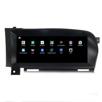 Snapdragon668s pemutar Multimedia, Kepala Unit Stereo Radio Navi, 8 + 10.25g 128 inci untuk Mercedes Benz S Class W221 2006-2013 layar sentuh