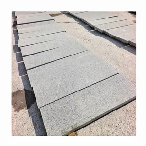 Batu granit Sesame abu-abu murah Cina lembaran G654 untuk lantai dan Paving