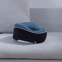 Oreiller de cou fonctionnel 3 en 1 ensemble avec masque pour les yeux voiture en forme de U soutien du cou oreiller en mousse à mémoire de forme vente en gros