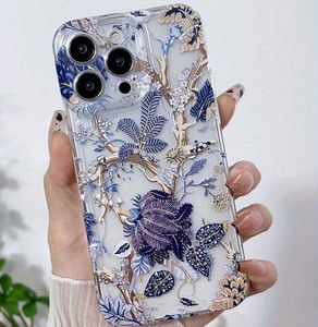 <span class=keywords><strong>Coque</strong></span> de Téléphone Mobile de Luxe en TPU, Antichoc, avec Impression Fleurie Effet Encre Spatiale pour <span class=keywords><strong>iPhone</strong></span> 7 8 X Xr Xs 11 <span class=keywords><strong>12</strong></span> 13 14 15 16 17 <span class=keywords><strong>Pro</strong></span> Max - Product Image 2