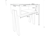 Plateau tournant armoire de rangement bois sculpté Console Table tourne-disque support meubles avec tiroirs