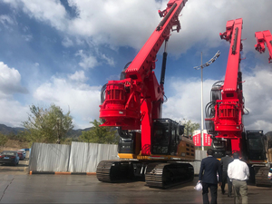 China Top Brand Pilling Machine SR125MV Multi-Functional Rotary Drilling Rig with Spare <strong>Parts</strong>