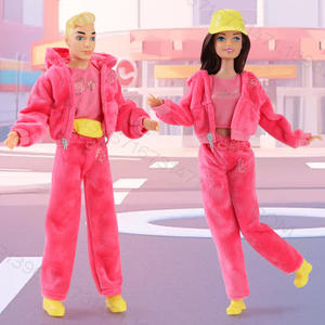 2024新品6: 30 cm人形服ベルベットカジュアルスポーツウェアカップル人形セットおもちゃDIY子供用ギフトアクセサリー外国貿易 - Product Image 6