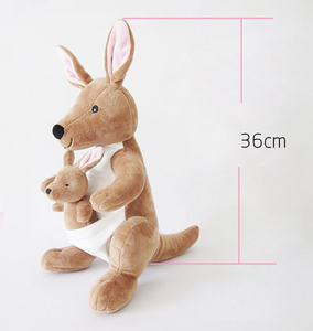 Cartoon Cute Baby Mom Animal Kangaroo <span class=keywords><strong>peluche</strong></span> simpatici animali di <span class=keywords><strong>peluche</strong></span> <span class=keywords><strong>peluche</strong></span> Kangaroo regali per la festa della mamma - Product Image 3